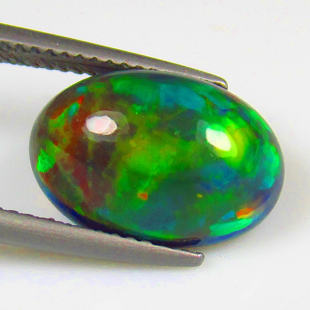 Natural Black Fire Opal - 4.71 Ct (1 of 5)