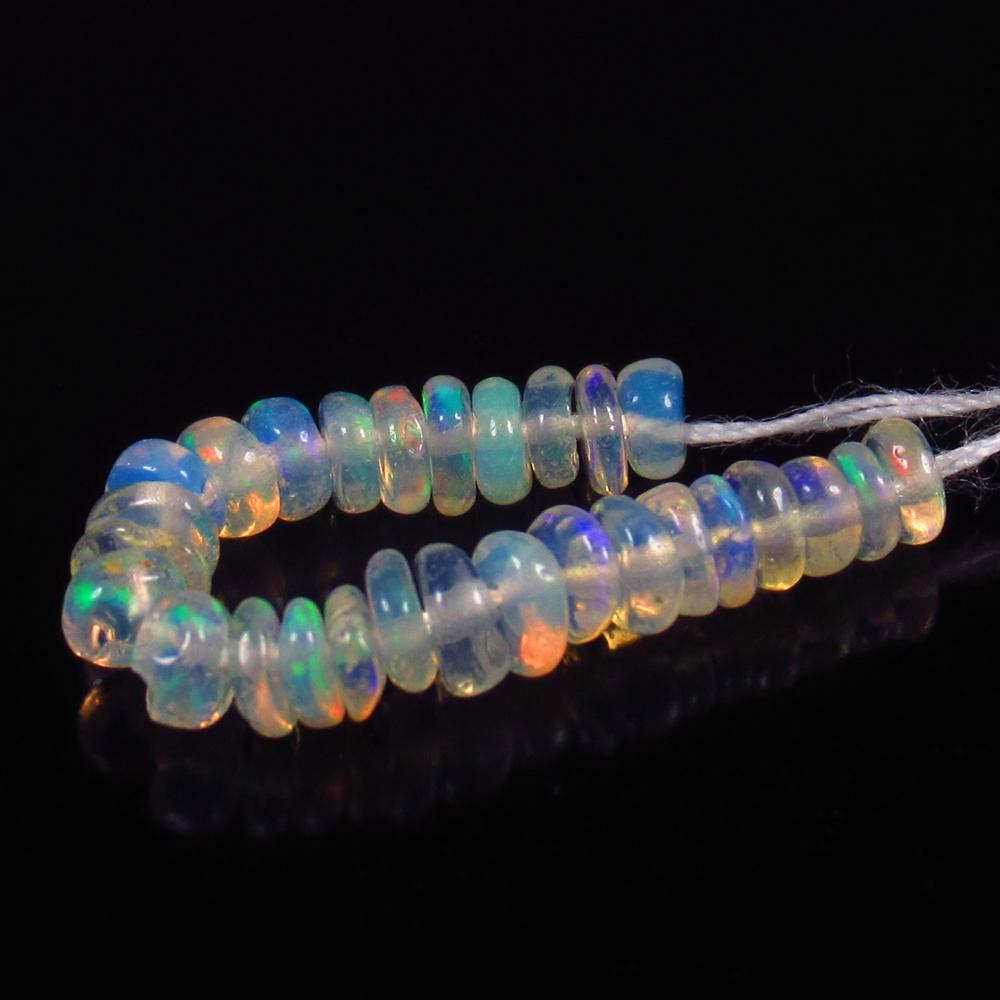 Natural Multicolor Opal Beads - 1.49 Ct (1 of 3)