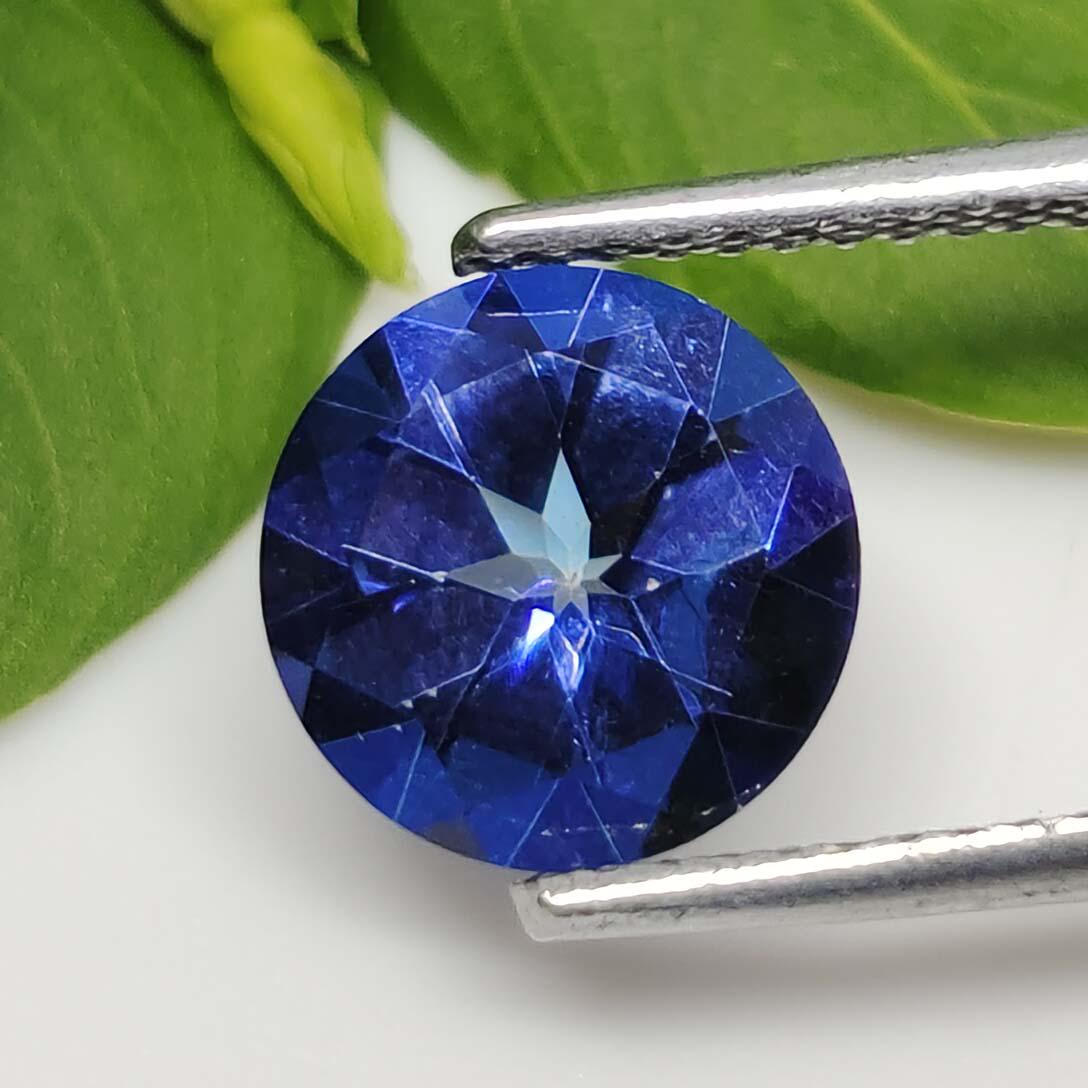 2 ct Rare Natural Blue Passion Topaz-Top Grade (1 of 2)