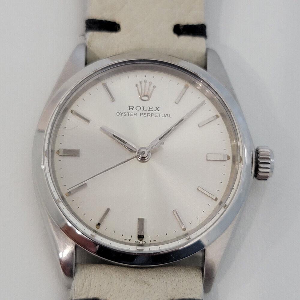 Mens Rolex Oyster Perpetual Ref 5552 34mm Automatic 1960s Swiss Vintage RA232G (1 of 12)