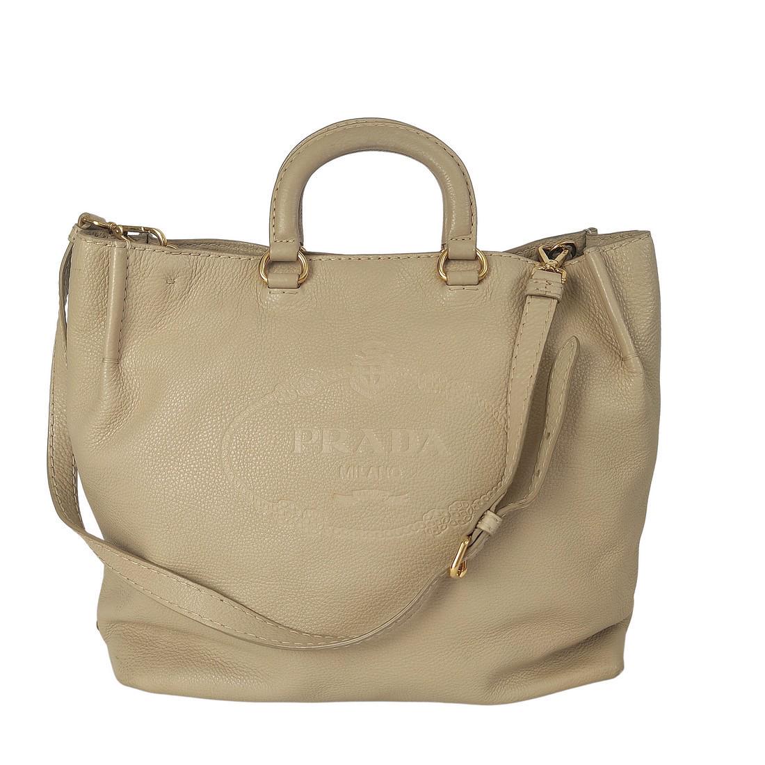 PRADA "2Way" leather shopper bag (1 of 11)