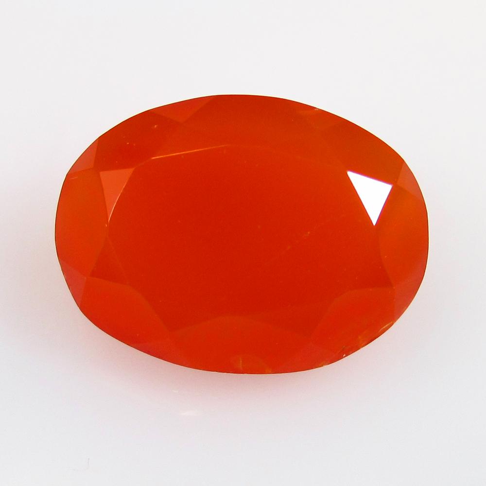 8.53 Ctw Natural Orange Carnelian Oval Cut: No Reserve! Title: 8.53 Ctw Natural Orange Carnelian Oval Cut Stone Clarity: Semi-Transparent Gemstones: Natural Carnelian Carat Weights: 8.53 Size/Dimensions: 16.00 x 11.80 x 7.30 mm Additional Infor