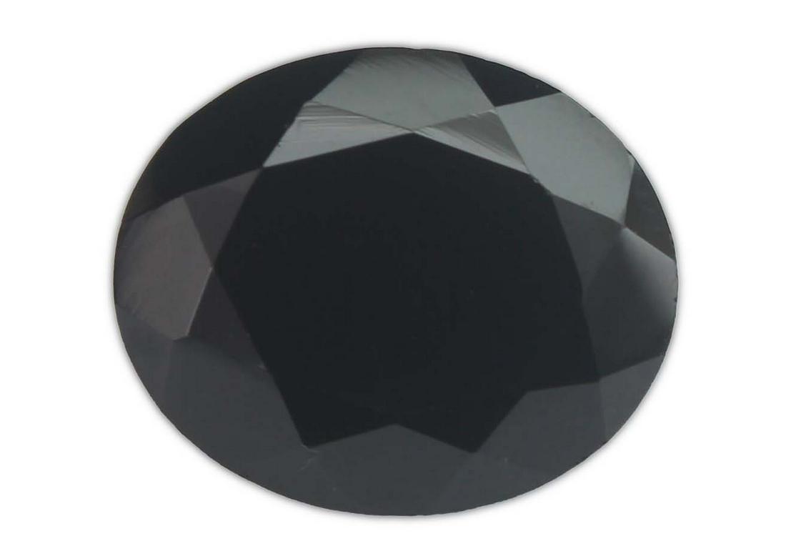 6.22 Cts Natural Black Spinel: No Reserve! Title: 6.22 Cts Natural Black Spinel Additional Information: Gemstone : Natural Black Spinel Shape and cut : Oval Cut Origin : Africa Weight : 6.22 carats Measurements : 12x10 mm , Color :