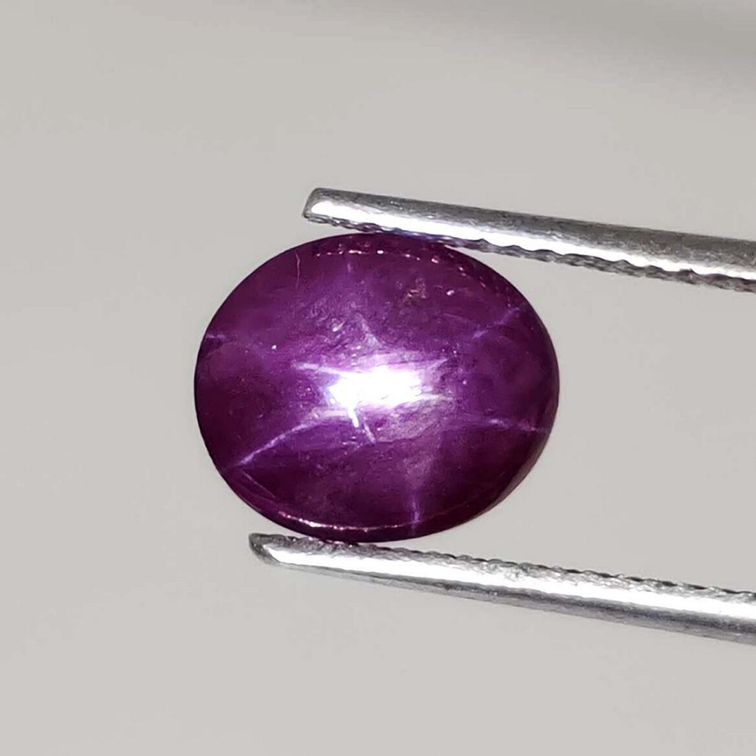 3 ct AAA Natural Star Ruby (1 of 2)