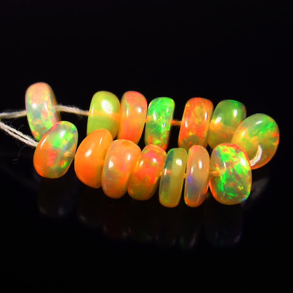 Natural Multicolor Opal Beads - 3.04 Ct (1 of 3)