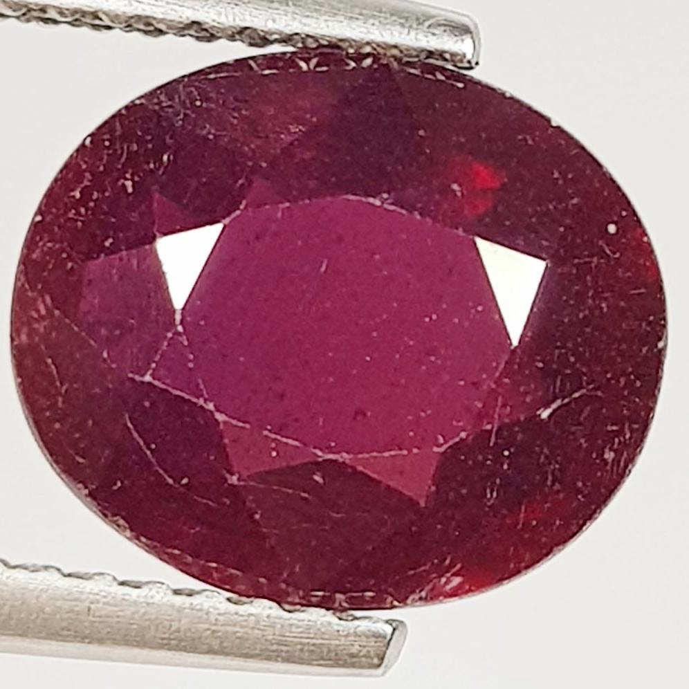 4.74 ctz" Beautiful Collection " Natural Red Ruby (1 of 4)