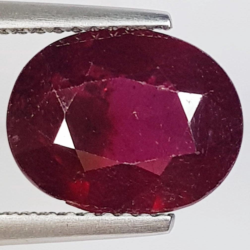 4.13 ctz" Beautiful Collection " Natural Red Ruby (1 of 4)