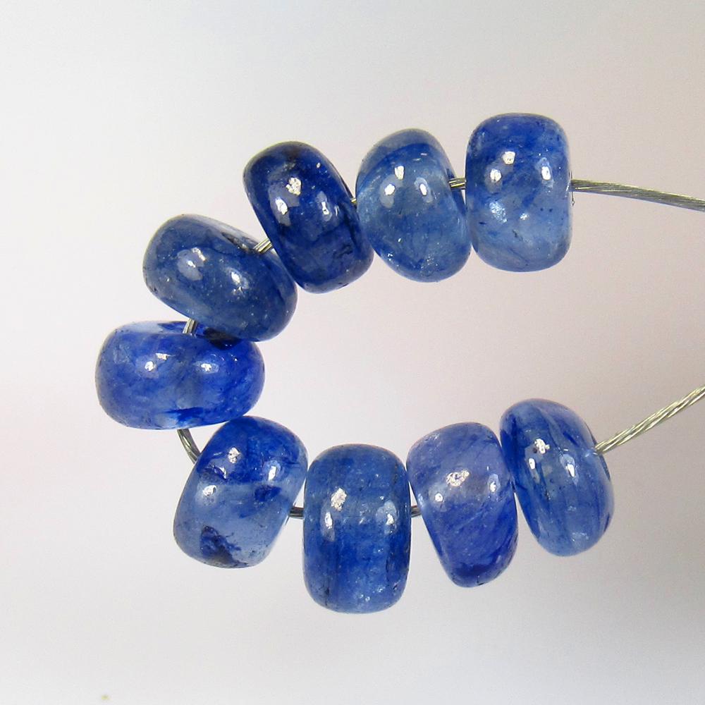 4.70 Ctw Natural 9 Blue Sapphire Round Beads (1 of 2)