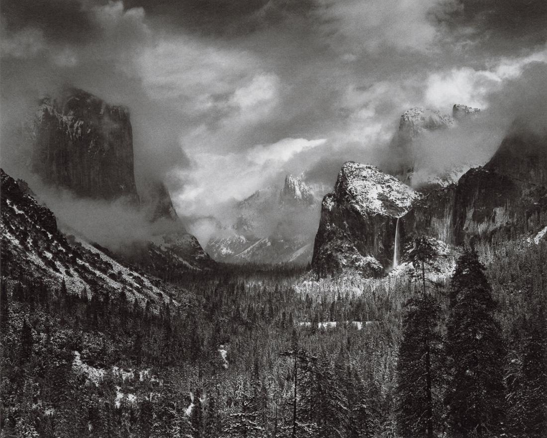 ANSEL ADAMS - Clearing Winter Storm, Yosemite, 1944 (1 of 1)