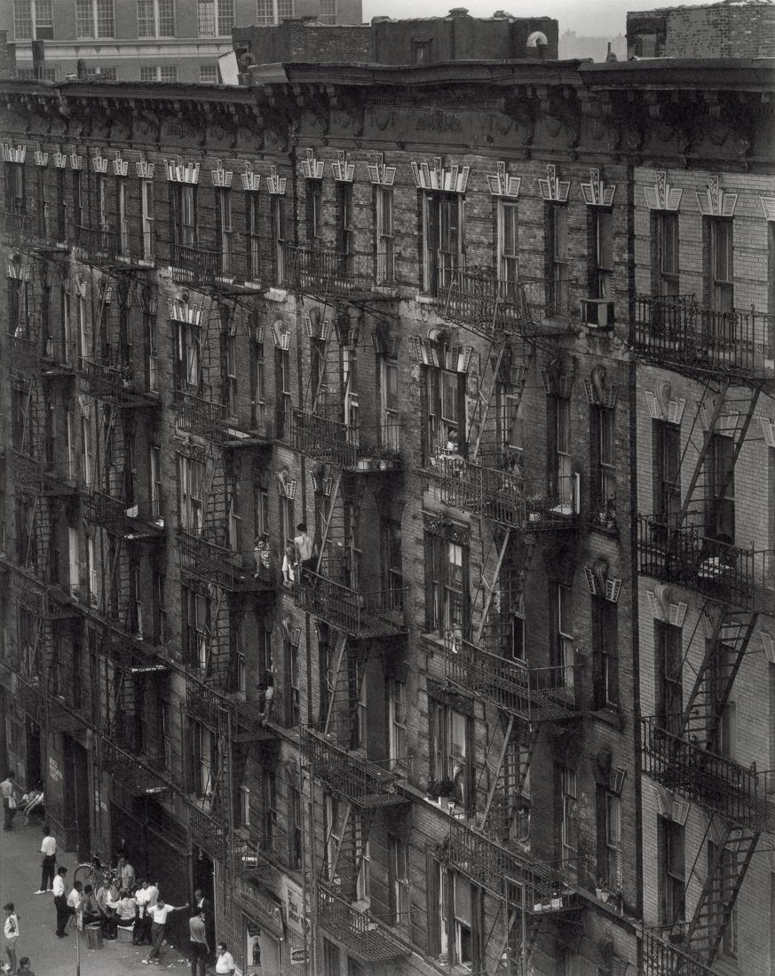 BRUCE DAVIDSON - East 100th Street, 1966-68: Artist: Bruce Davidson Title: East 100th Street, 1966-68 Medium: Photo Litho, 2009, Germany Dimensions: 7.25x9.15" Description: Heat Wax Mounted on 11x14" Conservation Board Artist Bio: Bruce Davidson