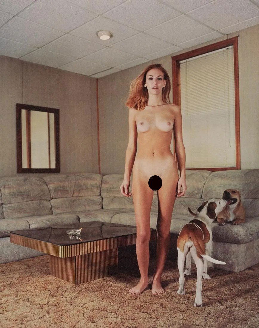 KATY GRANNAN - Pleasant Valley, NY, 2002: Artist: Katy Grannan Title: Pleasant Valley, NY, 2002 Medium: Photo Litho, 2008, China Dimensions: 7.9x10" Description: Heat Wax Mounted on 11x14" Conservation Board Artist Bio: Katy Grannan (born 196