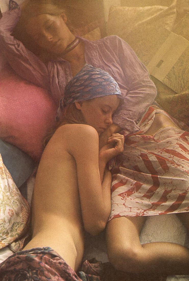 DAVID HAMILTON - Sisters: Artist: David Hamilton Title: Sisters Medium: Photo Litho, 1972, Germany Dimensions: 7x10.35" Description: Heat Wax Mounted on 11x14" Conservation Board Artist Bio: David Hamilton (1933 - 2016) was a