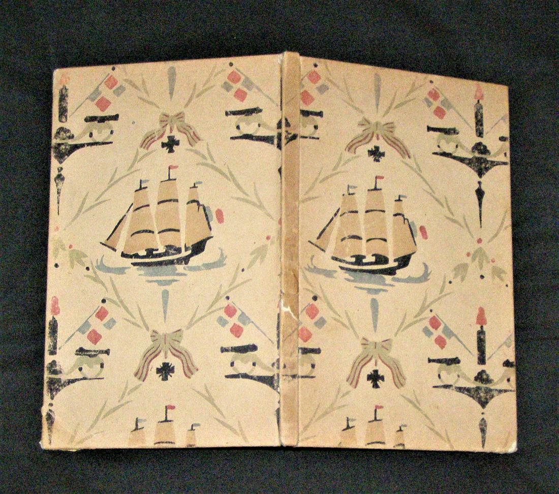 OLD IRONSIDES by Oliver Wendell Holmes Jr (Supreme Court Justice) Civil War Veteran: OLD IRONSIDES was privately published in 1926 more as a keepsake than a book. It is hardbound with decorated paper over boards showing a styleized image of the 44 gun frigate that so famously served i