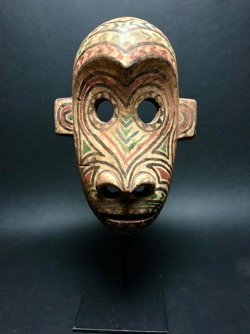 Dance Colorful Mask - Wood - Kuba - Africa (1 of 10)