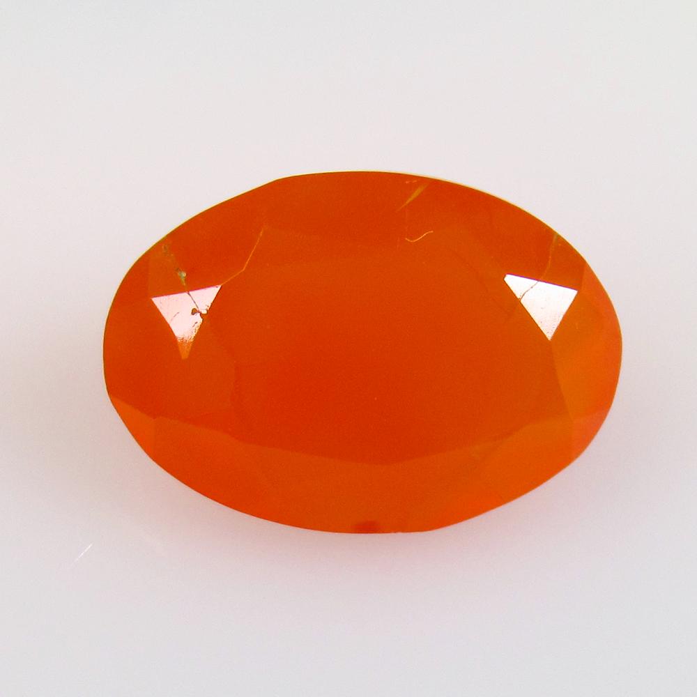 4.76 Ctw Natural Orange Carnelian Oval Cut: No Reserve! Title: 4.76 Ctw Natural Orange Carnelian Oval Cut Stone Clarity: Semi-Transparent Gemstones: Natural Carnelian Carat Weights: 4.76 Size/Dimensions: 14.00 x 9.70 x 5.90 mm Additional Inform