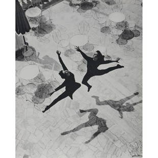 MARIO DE BIASI - Balletto: Artist: MARIO DE BIASI Print Title: Balletto Medium: Sheet-fed Gravure Printing Date: 1950s Printed in Great Britain Image size approx. 9 x 7.5 inches Mario de Biasi (1923-2013) has been one of the mo