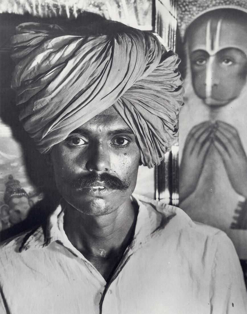 MARGARET BOURKE-WHITE - India, 1946: Artist: Margaret Bourke-White Title: India, 1946 Medium: Photo Litho, 1988, England Dimensions: 7.85x9.95" Description: Heat Wax Mounted on 11x14" Conservation Board Artist Bio: Margaret Bourke-White