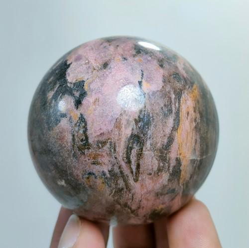 279 Gram Top Quality Natural Rhodonite Healing Sphere (1 of 3)