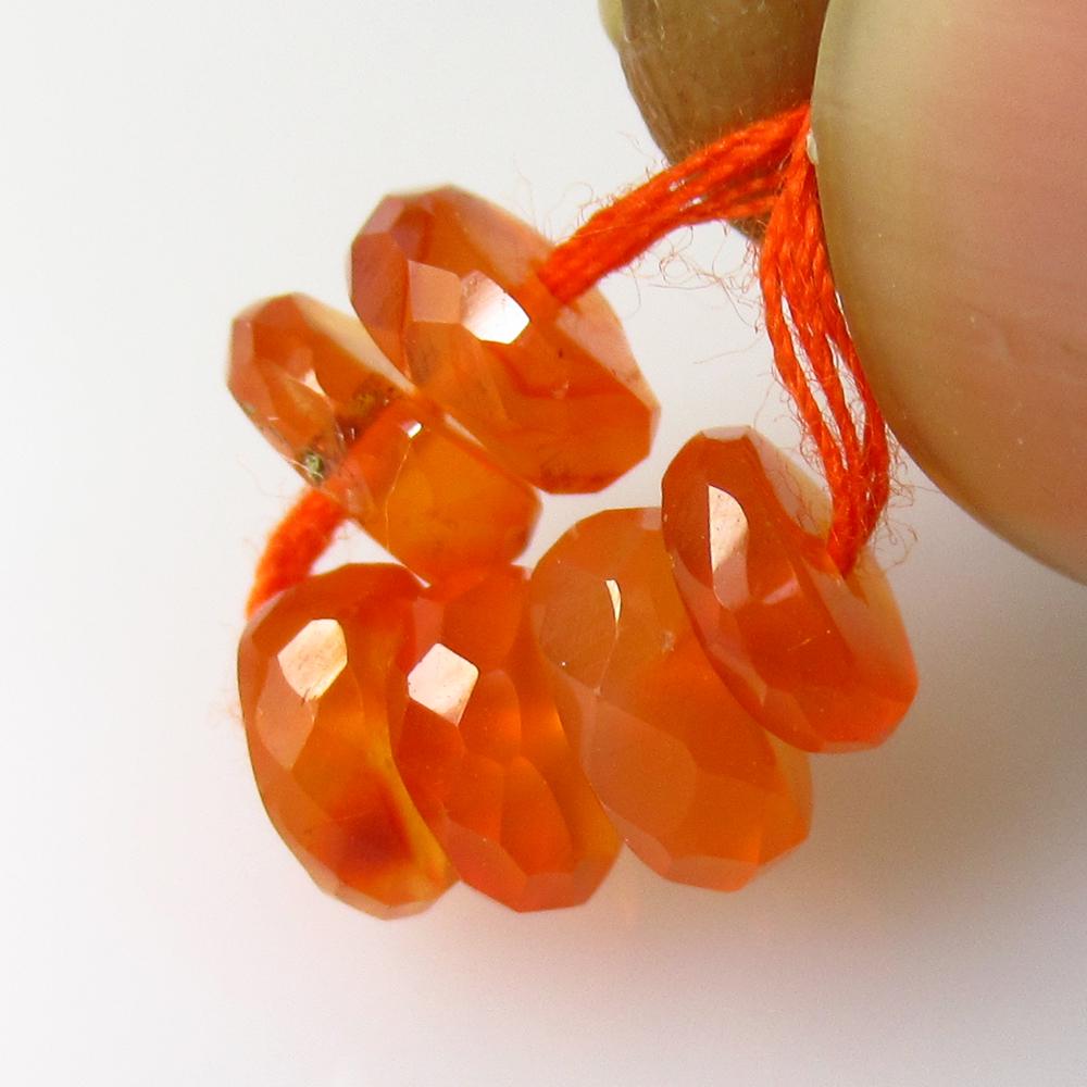 4.24 Ctw Natural 6 Drilled Orange Carnelian Round Beads: No Reserve! Title: 4.24 Ctw Natural 6 Drilled Orange Carnelian Round Beads Stone Clarity: Semi-Transparent Gemstones: Natural Carnelian Beads Carat Weights: 4.24 Size/Dimensions: 5.80 - 6.00 mm / 6 PC