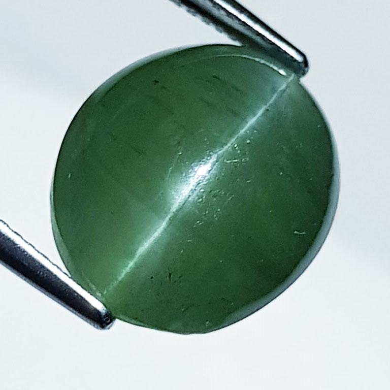 20.17ctz" Rare Alexandrite Color Gem" Natural Apatite Cat's Eye (1 of 4)