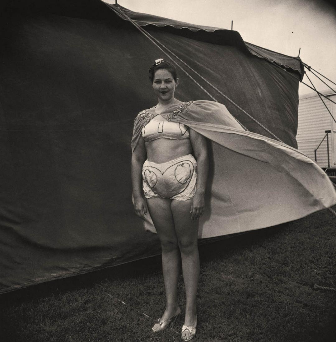 DIANE ARBUS - Girl in her circus costume, MD, 1970 (1 of 1)