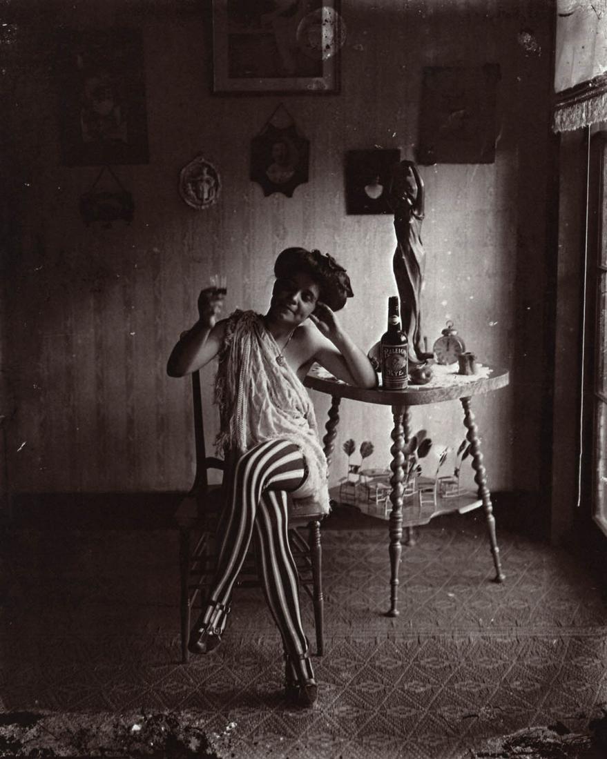 E. J. BELLOCQ - Storyville Prostitute ca 1912 (1 of 1)