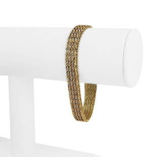 14k Yellow Gold 22.4g Solid Ladies 9.5mm Sparkling Mirror Bar Link Bracelet 7": Details Condition: Excellent Condition, Professionally Cleaned and Polished Metal: 14k Gold (Marked, and Professionally Tested) Weight: 22.4g Length: 7 Inches Width: 9.5mm Closure: Box Tab
