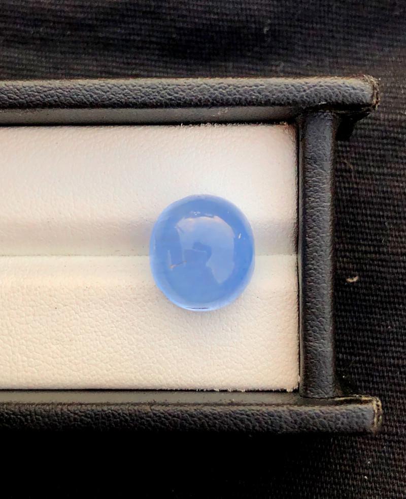 Aquamarine, 12.60 Carats Top Quality Blue Aquamarine Cabochon (1 of 4)