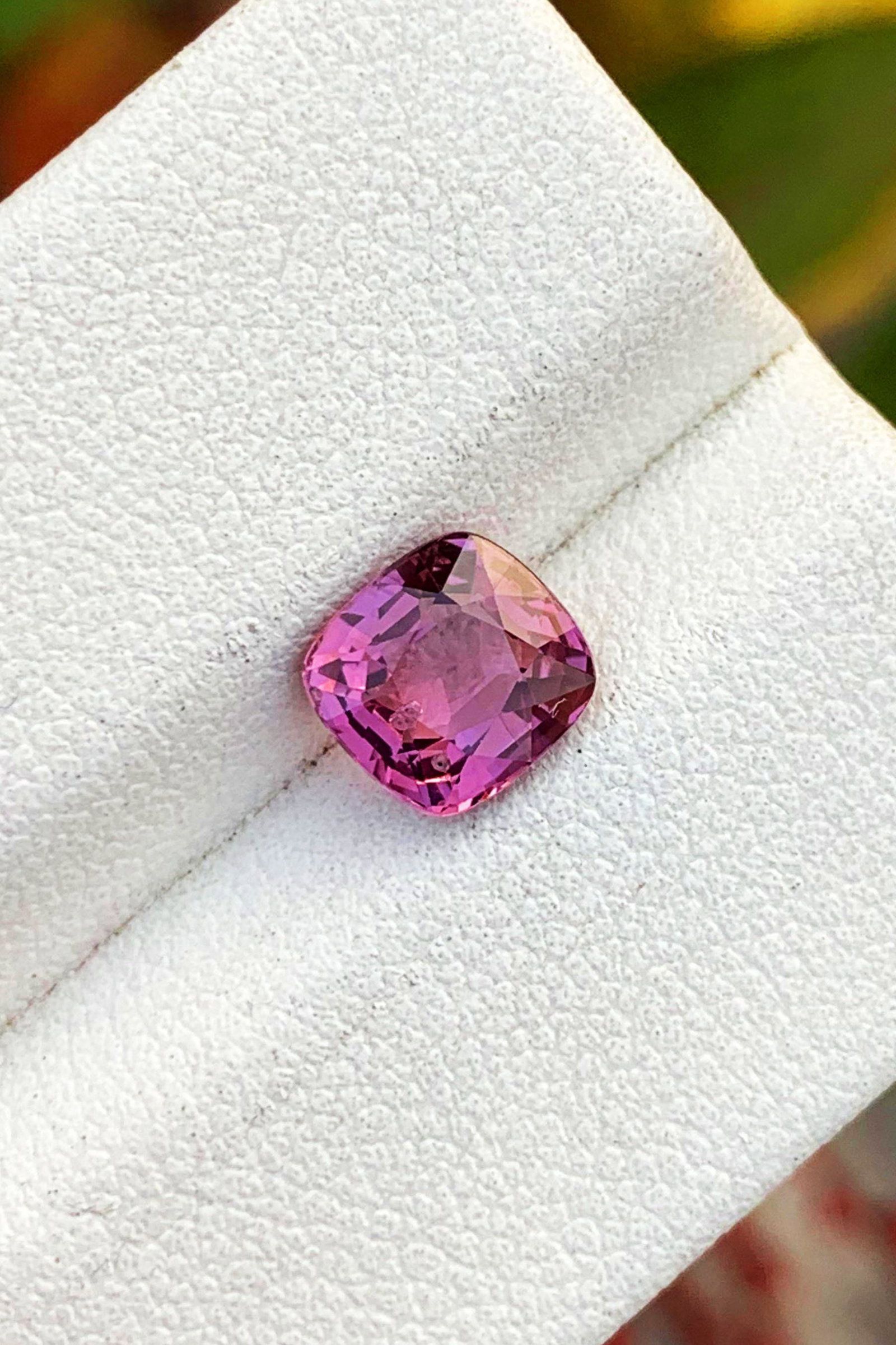 1.5 Carat Magenta Pink Spinel Loose Gemstone For Solitaire Ring Making, Natural Spinel Cut Stone, (1 of 7)