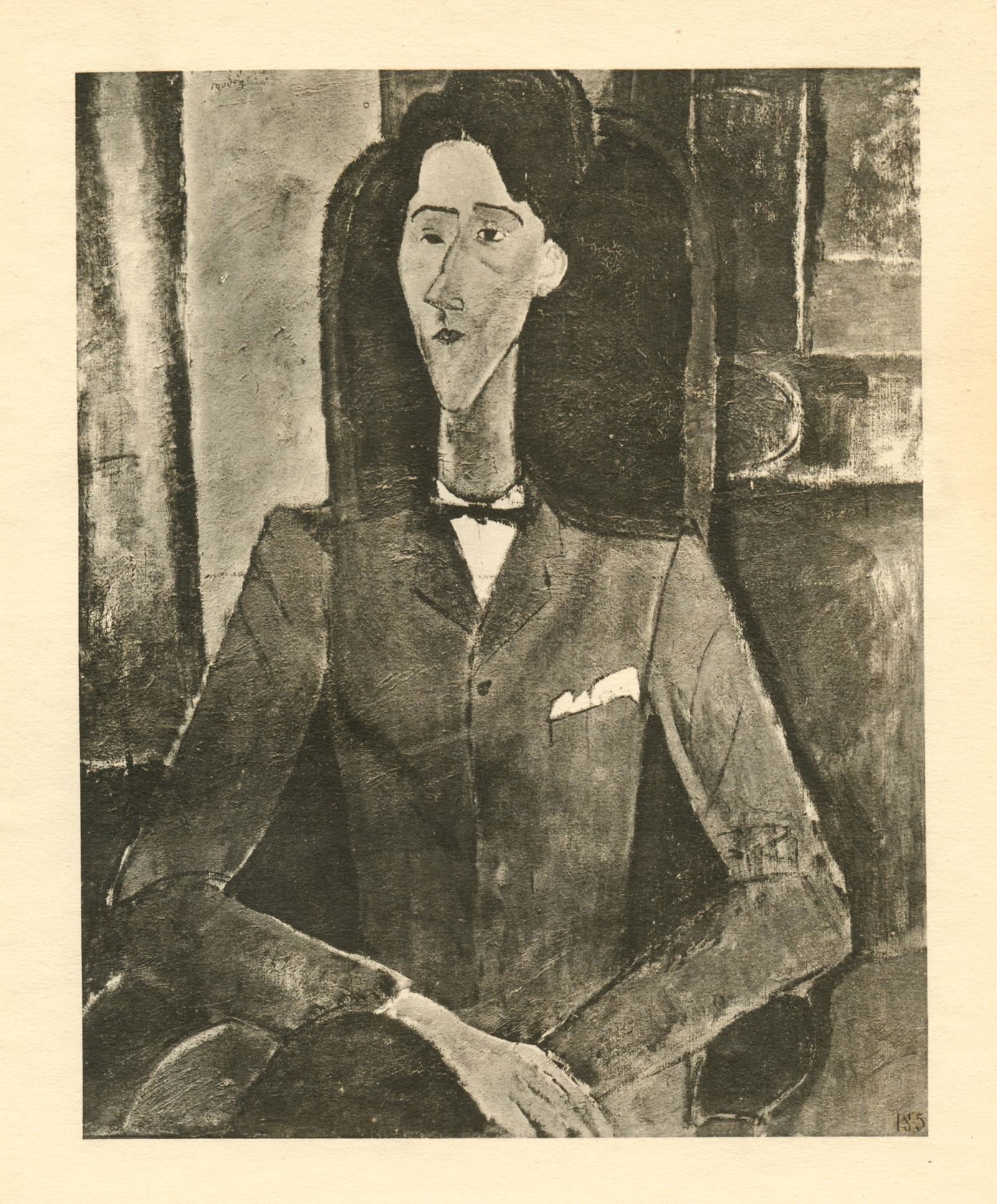Amedeo Modigliani "Portrait of Jean Cocteau" (1 of 1)