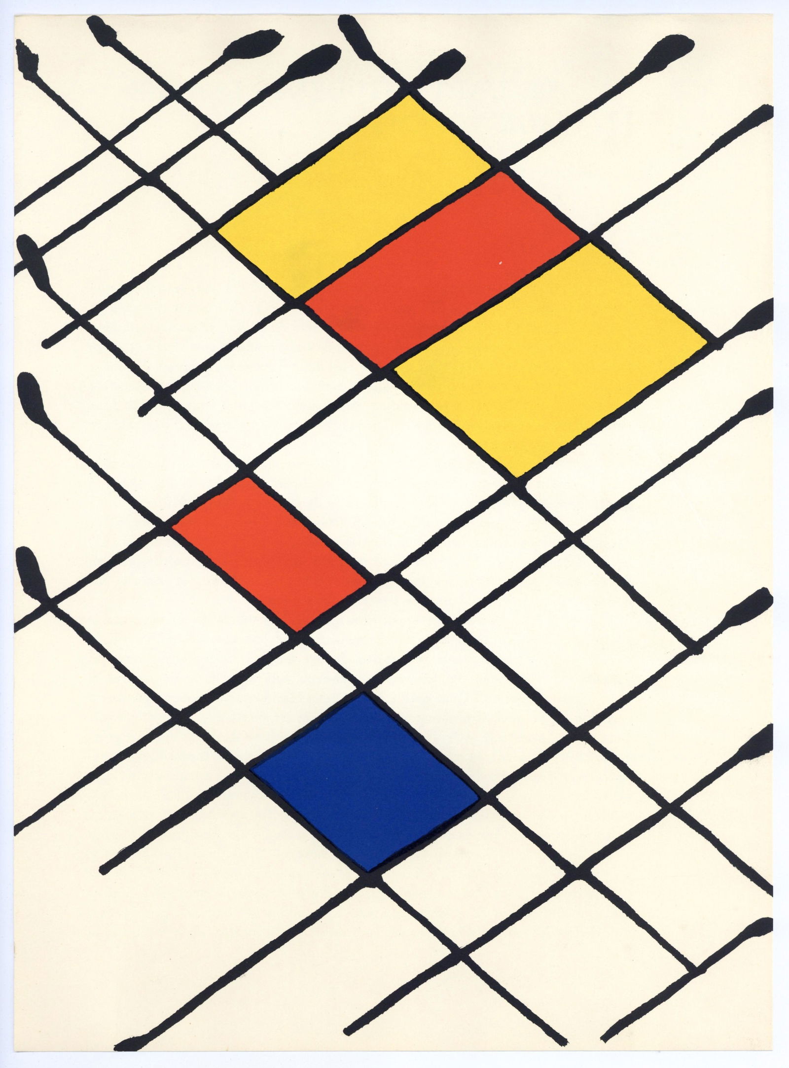 Alexander Calder lithograph, 1966 (1 of 1)