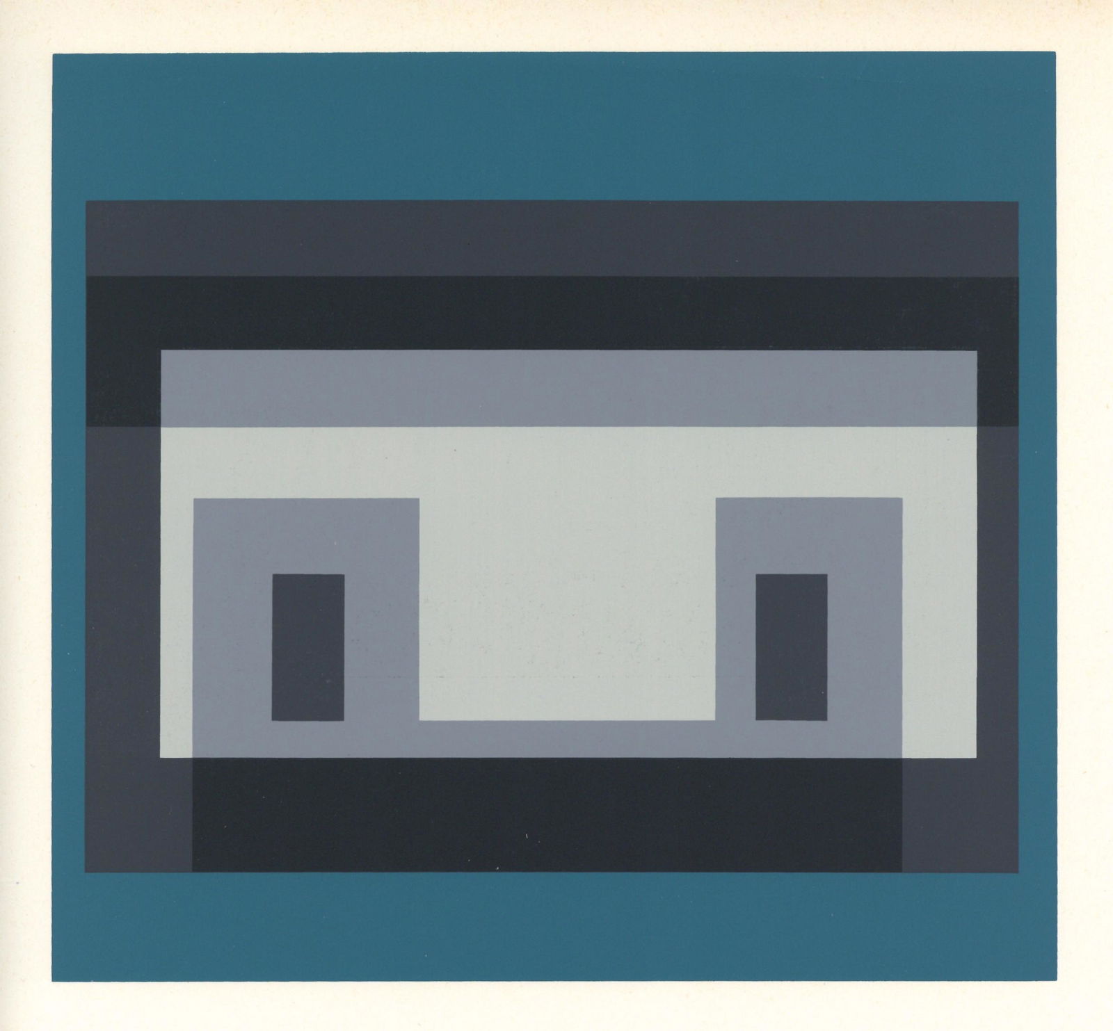Josef Albers serigraph Variant on a Theme (1 of 1)