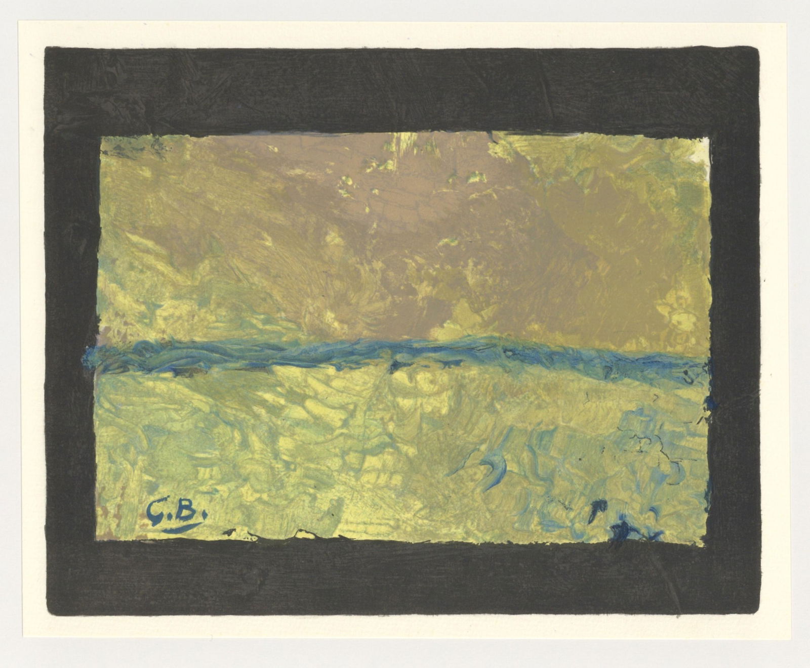 Georges Braque lithograph "Les champs" (1 of 1)