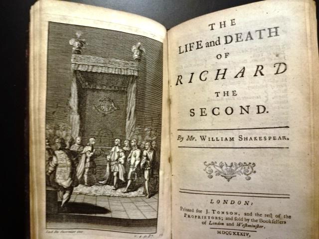 1734 Volume Shakespeare Plays Romeo and Juliet (1 of 5)