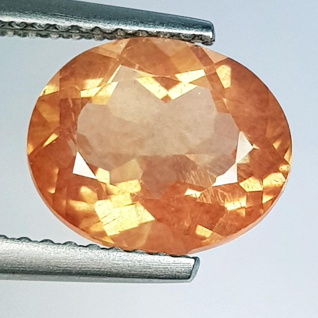 2.88 ctz" Rare & Collective" Natural Red Andesine Labradorite (1 of 4)