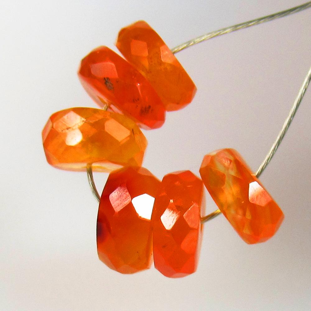 4.65 Ctw Natural 6 Drilled Orange Carnelian Round Beads: No Reserve! Title: 4.65 Ctw Natural 6 Drilled Orange Carnelian Round Beads Stone Clarity: Semi-Transparent Gemstones: Natural Carnelian Beads Carat Weights: 4.65 Size/Dimensions: 5.80 - 6.10 mm / 6 Pc