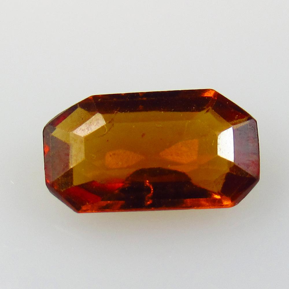 3.30 Ctw Natural Hessonite Garnet Octagon Cut (1 of 2)