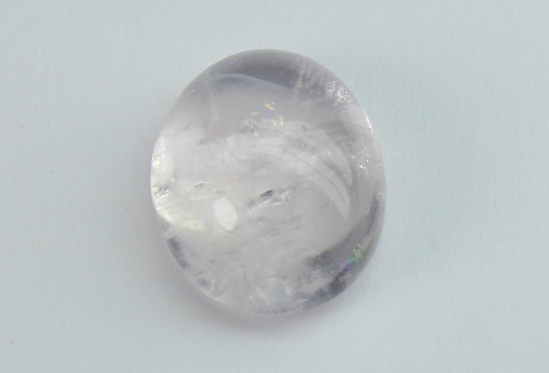 3.52 cts Natural Morganite: No Reserve! Title: 3.52 cts Natural Morganite Additional Information: Gemstone : Natural Morganite Shape and Cut : Oval Cabochon Weight : 3.52 carats Measurements : 11x9 mm Color : Peach Transparency