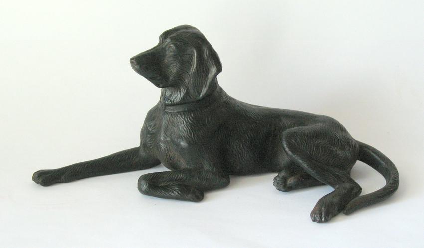 Vintage cast iron Labrador Retriever . (1 of 3)