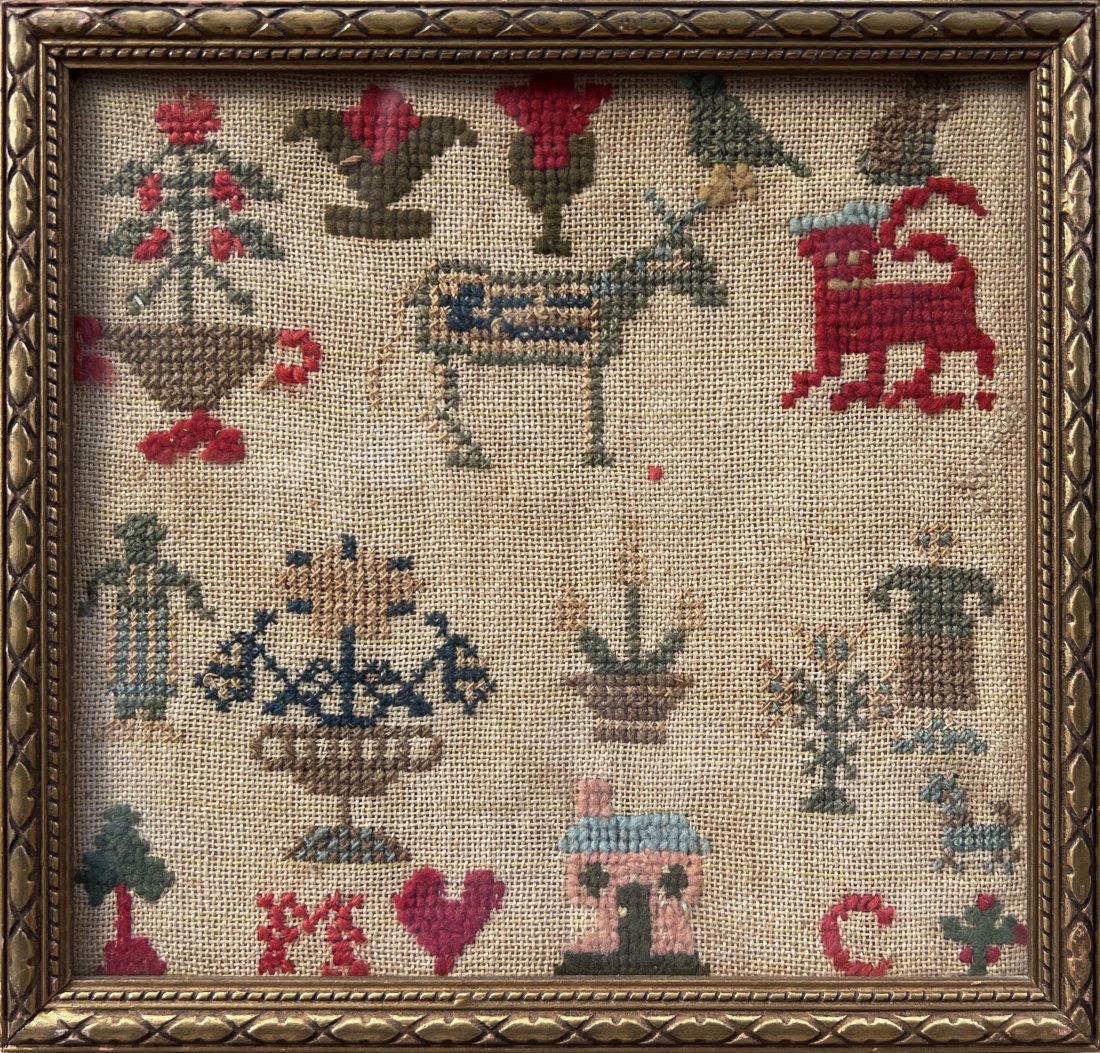 Pair of Samplers with Donkey (1 of 2)