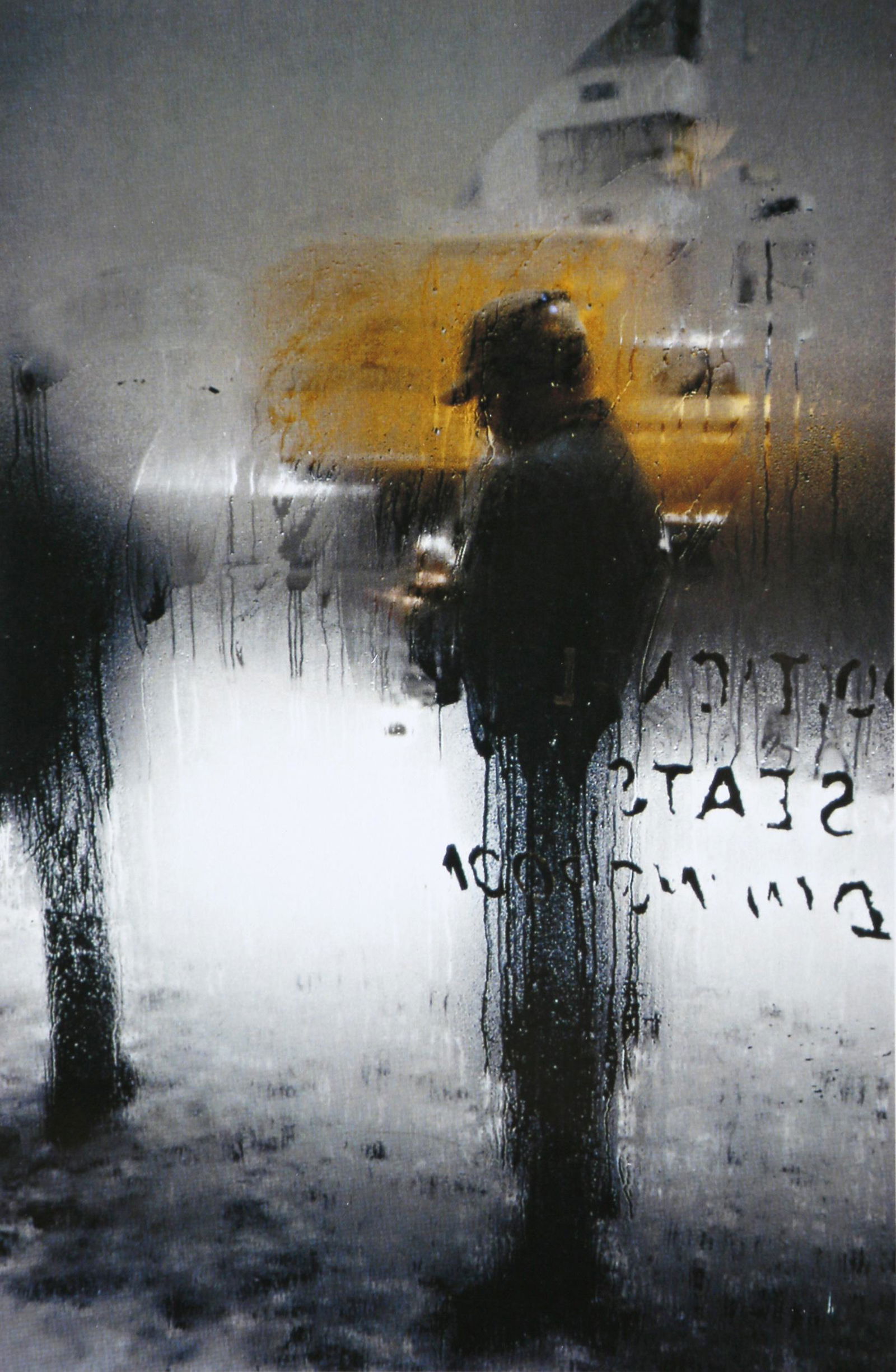 Saul Leiter: Without Title, New York, 1960: Artist: Saul Leiter Title: Without Title, New York, 1960 Date Printed: 2008 Medium: Photo Litho with Copyright Saul Leiter courtesy Howard Greenberg, New York Print Origin: Italy Dimensions: 14.5x22 c