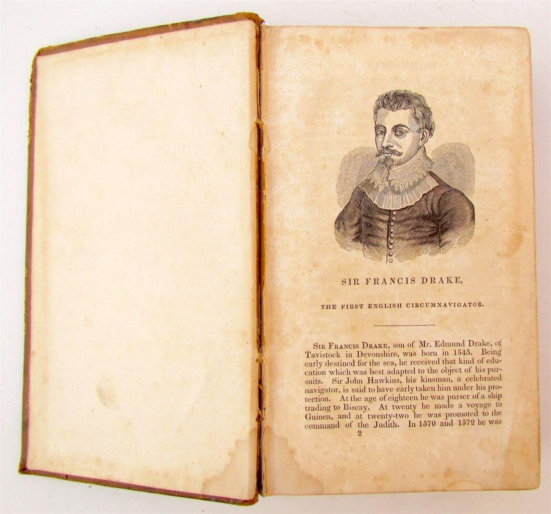 1840 Lives & exploits of voyagers adventurers & discoverers antique ILLUSTRATED: Lives and exploits of the most distinguished voyagers, adventurers and discoverers : in Europe, Asia, Africa, America, the South Seas, and Polar regions. Among which are those of Cooke, Cavendish, Cla