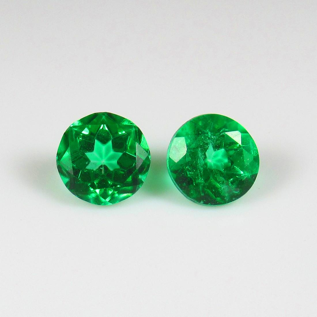 Natural Green Topaz Pair - 2.19 Ct (1 of 2)