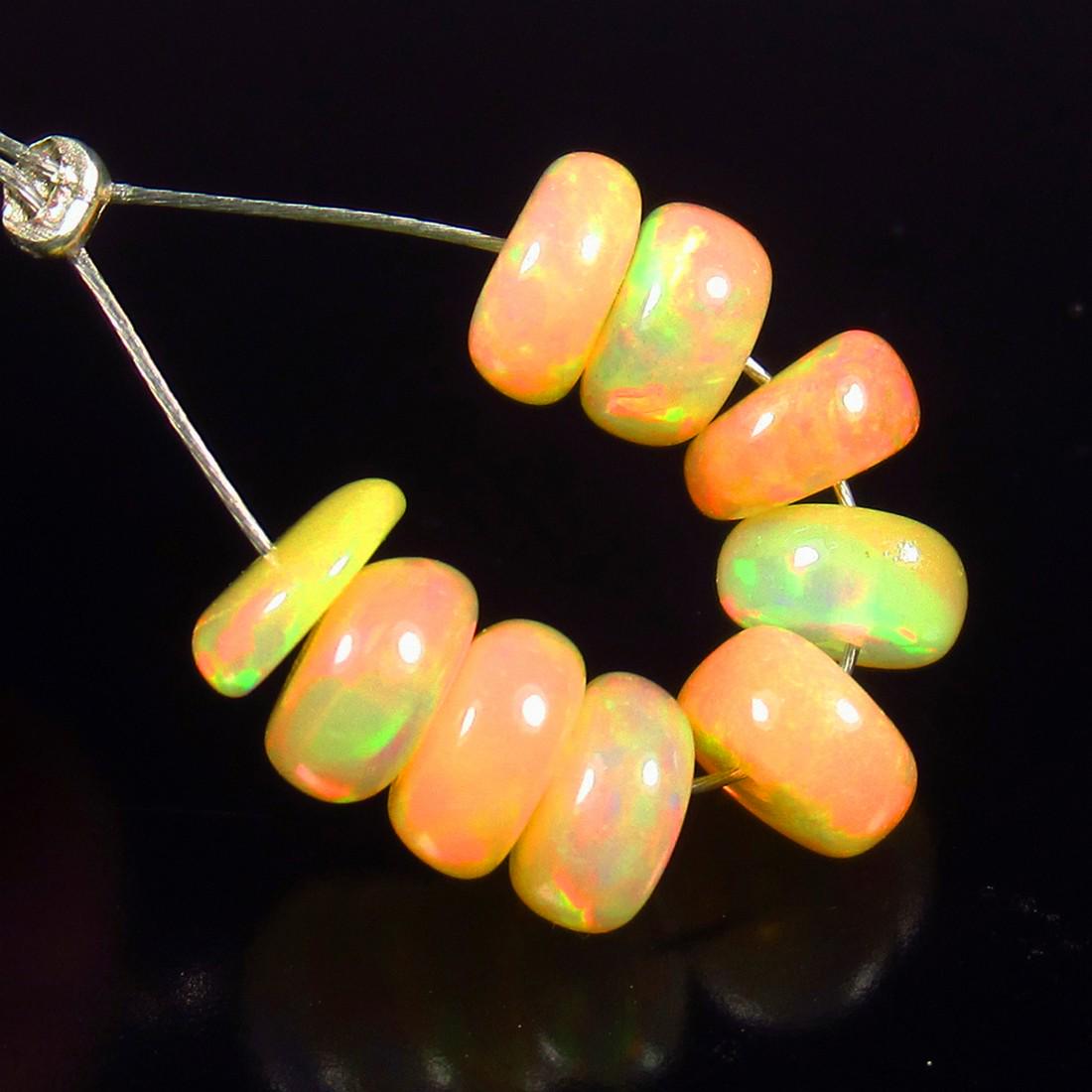 Natural Multicolor Opal Beads - 3.61 Ct (1 of 2)