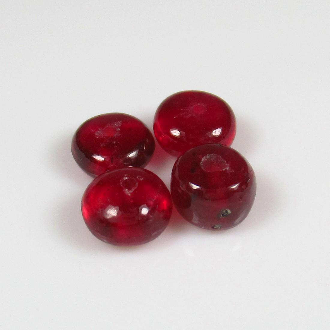Natural Red Ruby Beads - 4.67 Ct (1 of 2)