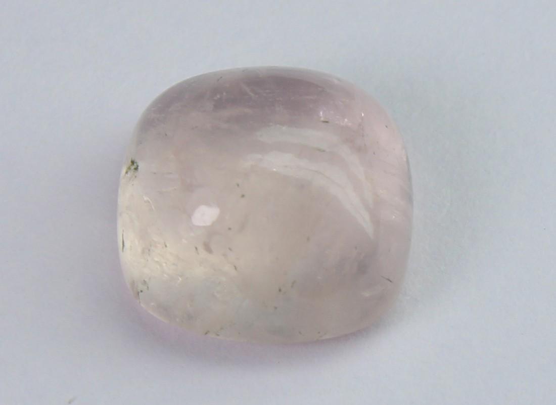 4.70 Cts Natural Morganite Lot: No Reserve! Gemstone: Natural Morganite Shape and Cut: Square Cabochon Weight: 4.70 carats Measurements: 10x9 mm , Color: Peach Transparency: Transparent Treatment: No Treatment Origin: India Clarity: