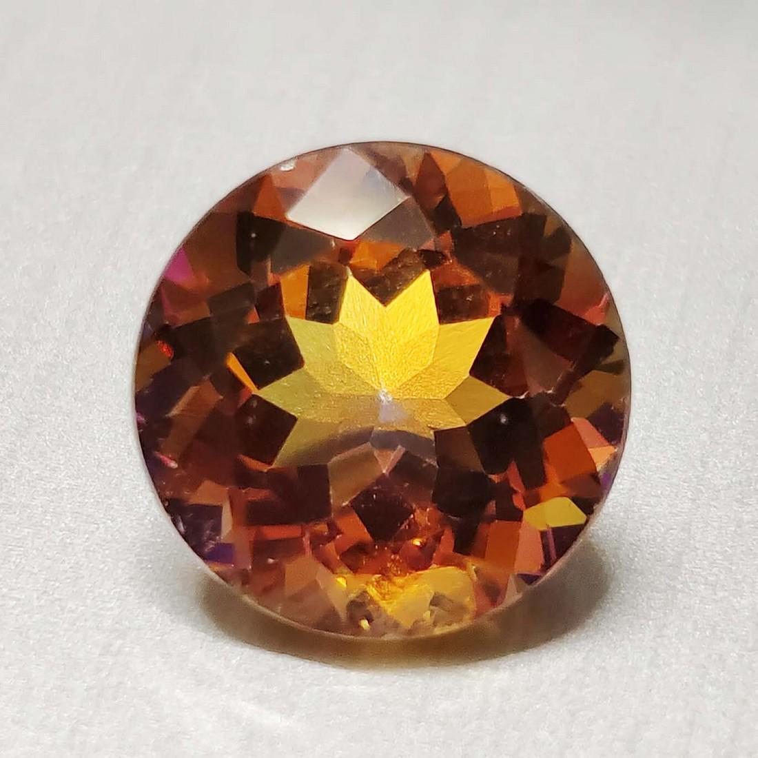 7.30 ct Rare Natural Ecstasy Mystic Topaz-Top Grade: No Reserve! Title: 7.30 ct Rare Natural Ecstasy Mystic Topaz-Top Grade Additional Information: Gemstones: Natural Mystic Topaz Carat Weights: 7.30 ct Size/Dimensions: 12 X 12 mm Treatment: Coated Mate