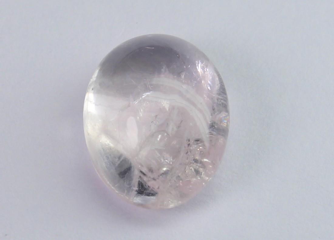 4.57 Cts Natural Morganite Lot: No Reserve! Gemstone: Natural Morganite Shape and Cut: Oval Cabochon Weight: 4.57 carats Measurements: 12.17x9.19x5.92mm , Color: Peach Transparency: Transparent Treatment: No Treatment Origin: India