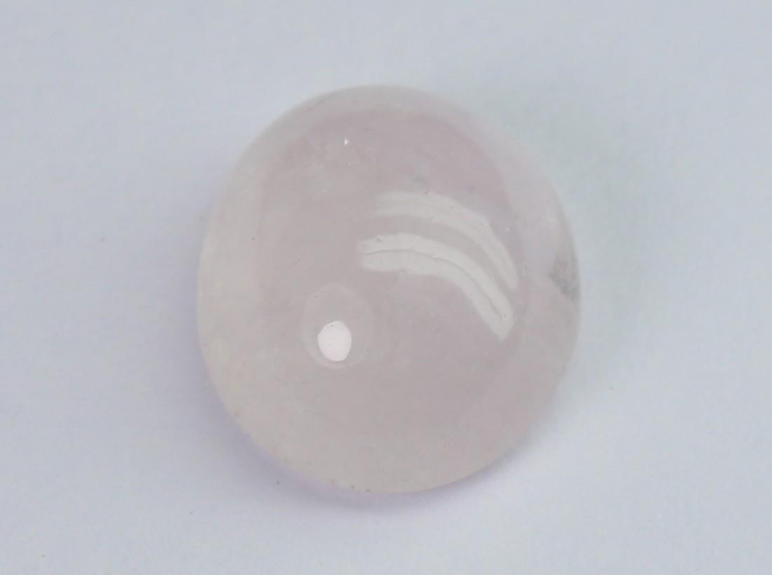 4.85 Cts Natural Morganite Lot: No Reserve! Gemstone: Natural Morganite Shape and Cut: Oval Cabochon Weight: 4.85 carats Measurements: 12x10 mm , Color: Peach Transparency: Transparent Treatment: No Treatment Origin: India Clarity: