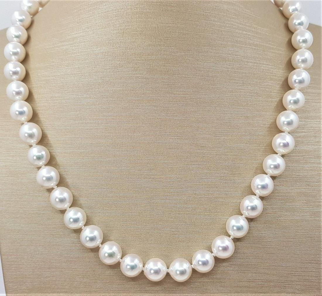 9x9.5mm Akoya Pearls - Necklace (1 of 9)